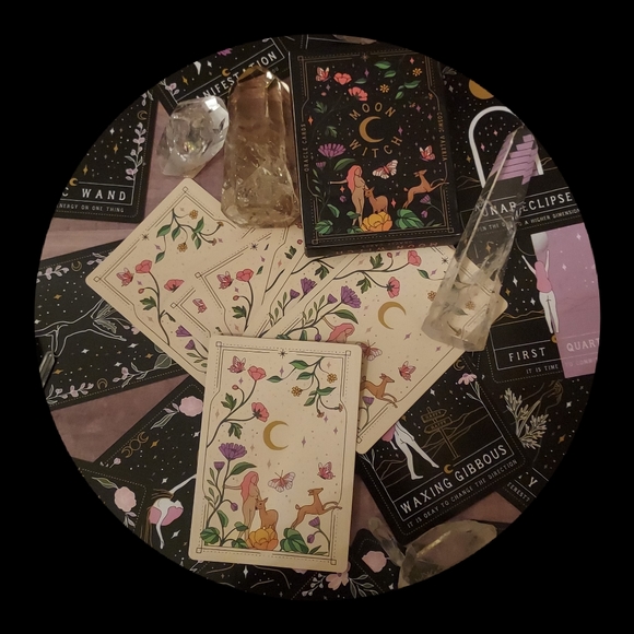Moon Witch + Oracle Cards ~ Cosmic Valeria ~ Exploration of the Divine Feminine - Picture 1 of 12